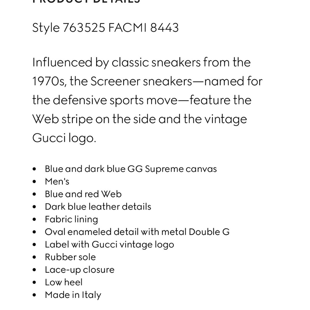 Gucci Men's Black and Red Sneakers - Picture 8 of 8